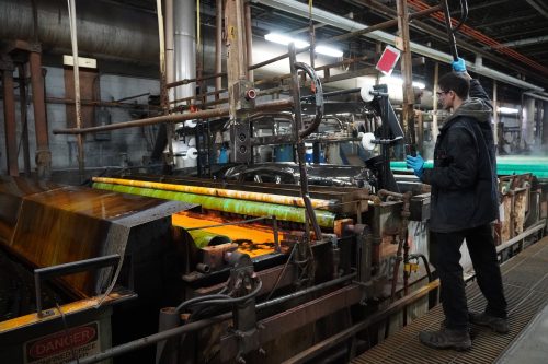 Surface finishing production line showing parts — Haviland lab-backed chemistries