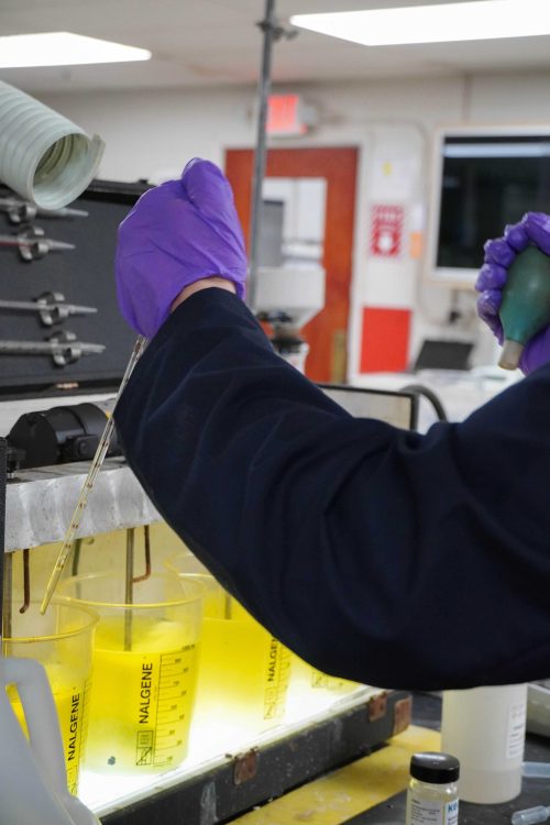 Wastewater Lab Testing at Haviland